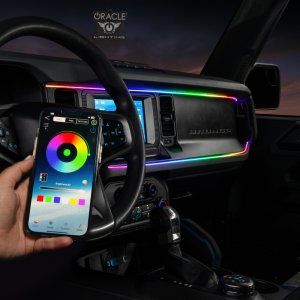 Ford Bronco LED Interior Dash Lighting Kit - ORACLE Lighting - ColorSHIFT Dynamic - Dynamic ColorSHIFT - `21-`25